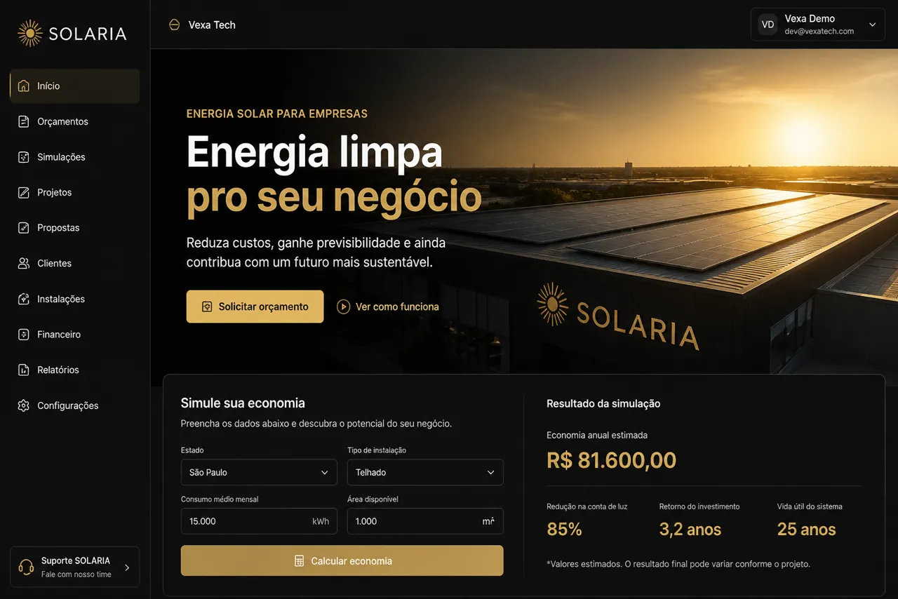Solaria — Energia solar