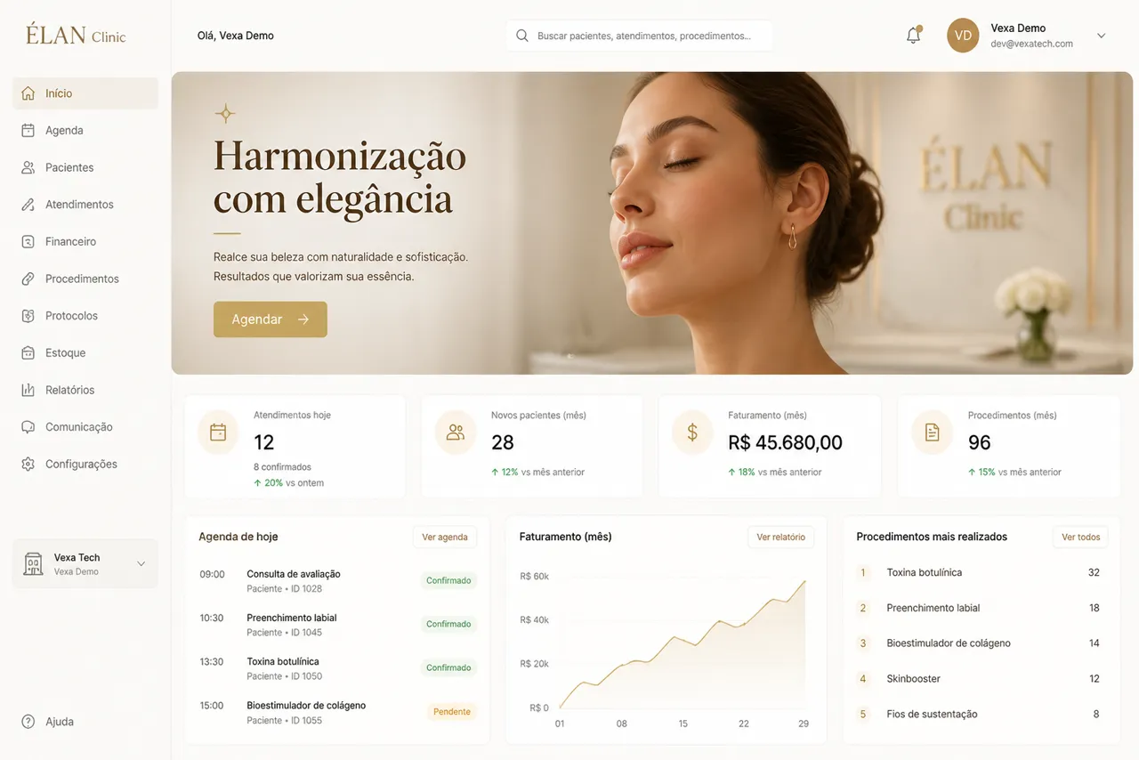Elan Clinic — Harmonizacao facial