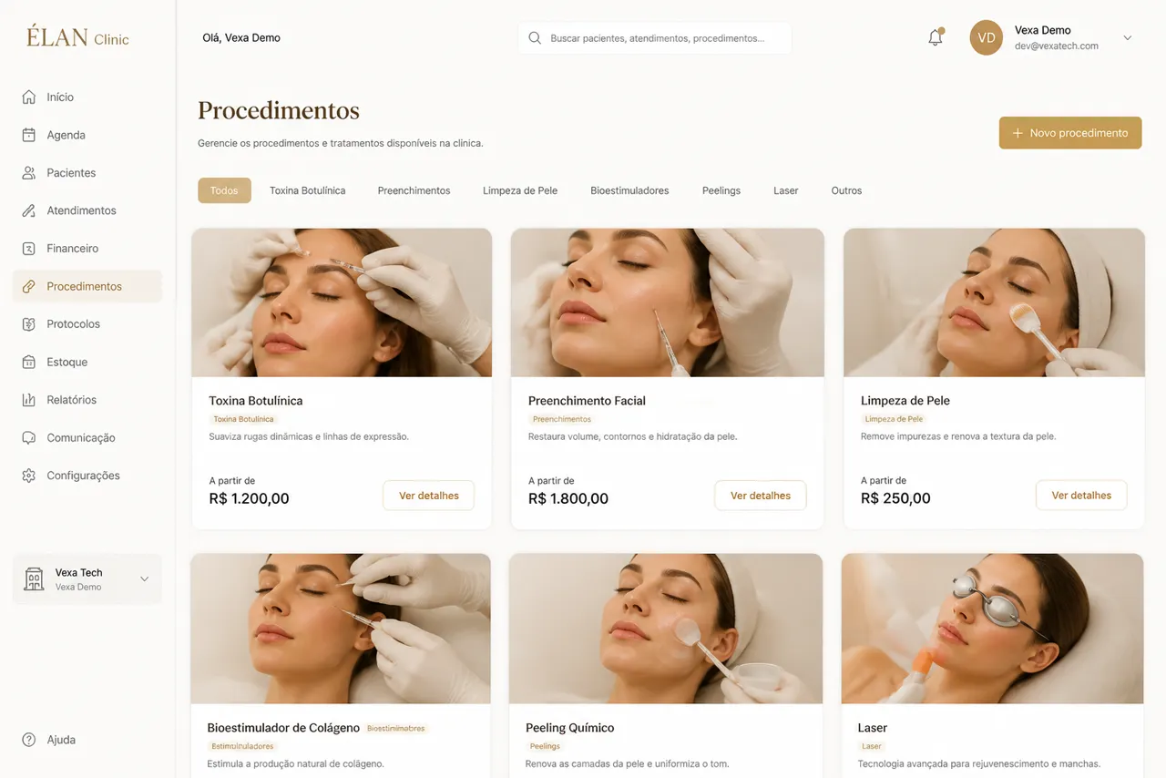 Elan Clinic — tela 2